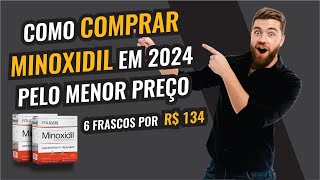 Como comprar Minoxidil Foligain ou Kirkland na BIOVEA [upl. by Oesile]