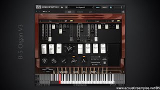 B5 Organ V3  Overview  Acousticsamples [upl. by Alpert]