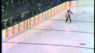 1984 Winter Olympics  Ice Dance Compulsory Dances Rhumba  Part 2 [upl. by Tedi]