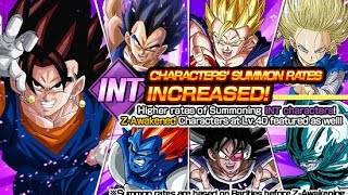 520 STONES SUMMON DBZ Dokkan Battle INT Summon Event [upl. by Karita]