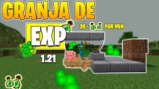 ✅¡Nueva GRANJA de EXPERIENCIA Fácil Minecraft Bedrock 121 [upl. by Dedric658]