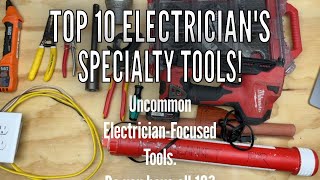 TOP 10 SPECIALTY ELECTRICAL TOOLS Uncommon Tools for Electricians [upl. by Annia867]