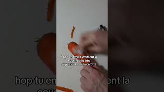 Éplucher la carotte finement avec de l’aluminium 🥕 [upl. by Hapte304]