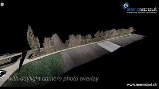 Power Line Laser Scanning with Scout B1100 UAV Helicopter [upl. by Podvin]