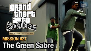 GTA San Andreas Definitive Edition  Mission 27  The Green Sabre [upl. by Erida903]