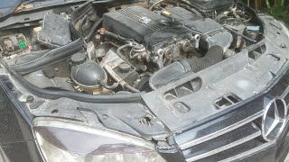 Mercedes Benz w204 C180 no ignition switch on not start Engine problem solve mercedesbenz w204 [upl. by Aliel]