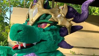 Taurus the dragon  FURSUIT FEATURE [upl. by Cichocki]