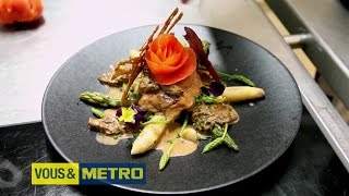 Recettes METRO  Émincé de ris de veau aux morilles [upl. by Tedd57]