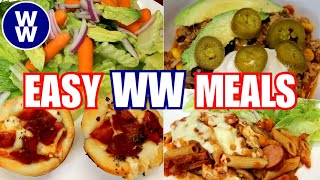 Whats For Dinner 32  Easy Family Friendly WW Weight Watchers Recipes NEW MINI DEEPDISH PIZZAS [upl. by Mina531]