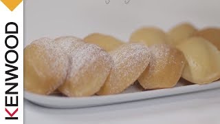 Madeleines Recipe  Demonstrated with Kenwood Chef Sense [upl. by Nyliak]