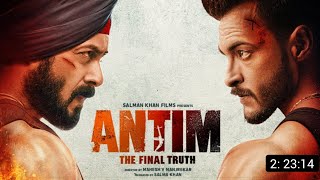 Antim The Final Truth Full Movie HD Facts  Salman Khan  Aayush Sharma [upl. by Yennej]