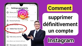 Comment supprimer définitivement un compte Instagram 2024  Supprimer le compte Instagram [upl. by Pearce624]