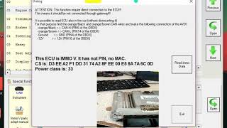 Audi ECU reading pin Component security CS using Abrites AVDI [upl. by Adile992]