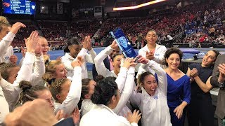 2019 Pac12 Womens Gymnastics Championship UCLA is the Pac12 Champion for the second straight [upl. by Laurens]