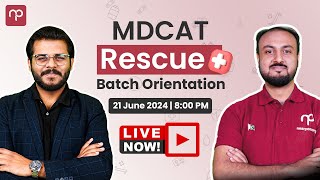 🔴 LIVE Now  MDCAT Rescue Orientation [upl. by Kuhn]