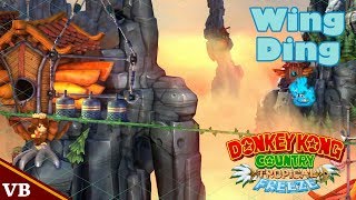 Donkey Kong Country Tropical Freeze  26 Wing Ding [upl. by Ydorb512]