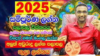 Libra  2025 Astrology Horoscope  2025 Lagna palapala  2025 Horoscope  calendar  Lagna Palapala [upl. by Doralyn]