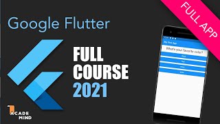 Flutter Crash Course for Beginners  Build a Flutter App with Googles Flutter amp Dart [upl. by Stag788]