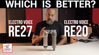 Electro Voice RE27 or RE20  Which sounds best A podcaster comparison in a home studio [upl. by Neelehtak]