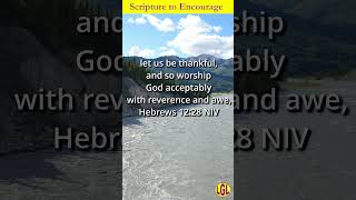 🙏 Scripture to Encourage Hebrews 1228 bibleverse bibleverseofthedayencouragement quotes [upl. by Jacki995]