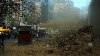 TOULOUSE • MANIF DES AGRICULTEURS • 16 JANVIER 2024 [upl. by Ecnarret]