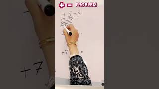 Plus minus PROBLEM MATHS FOR KIDS maths trendingshorts [upl. by Kermie]