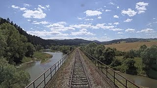 Drivers Eye View  Plaveč to Poprad  Part 1 Plaveč to Spišská Belá zastávka [upl. by Enomor]