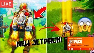 FORTNITE BATTLE ROYALE SEASON 4 SOLOSQUAD NEW JETPACK MORGEN JARIG LIVE NL [upl. by Eimac76]