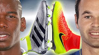 Pogba vs Iniesta Boot Battle Adidas ACE16 vs Nike Magista Obra  Test amp Review [upl. by Sabino618]