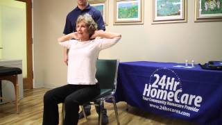 Physical Therapy Exercises for Seniors Shoulder Pain Relief  24Hr HomeCare [upl. by Grae]