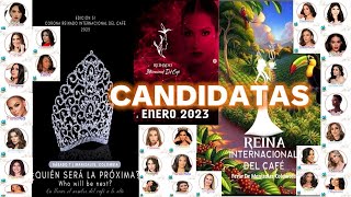 Reinado Internacional del Cafe 2023 Conociendo las candidatas en su edición 51° Manizales Colombia [upl. by Marigolde903]