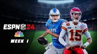 NFL 2k24  Detroit Lions at Kansas City Chiefs  NFL 2k5 Resurrected  PCSX2  Week 1 [upl. by Achorn]