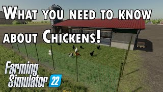 What you need to know about Chickens in Farming Simulator 22 [upl. by Laughry]