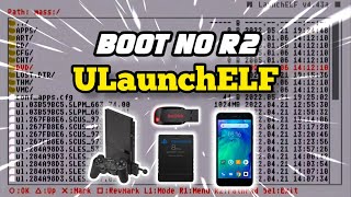 COMO da BOOT no ULaunchELF pelo R2  INSTALAÇÃO COMPLETA  OPL [upl. by Orelia]