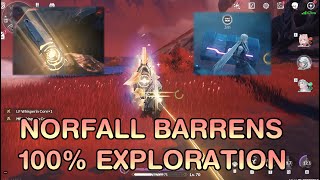 100 Norfall Barrens Exploration  Wuthering Waves [upl. by Erual229]