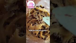 Receta de chispas de chocolate 🍫 te dejo la receta en el primer comentario galletasdemantequilla [upl. by Lav]