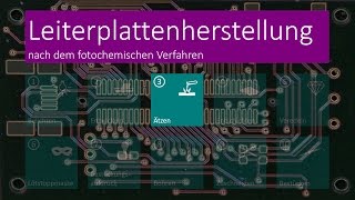 Leiterplattenherstellung  03 Ätzen  DE [upl. by Edette]