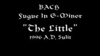 BACH Fugue in GMinor The Little BWV 578 Thank You For Smoking [upl. by Nickey]