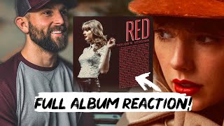 Listening to quotRedquot Taylors Version FOR THE FIRST TIME Full Album REACTION [upl. by As834]