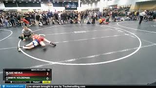 92 Lbs Quarterfinal  Blake Nevils AR Vs Corbyn Holdeman WI 8478 [upl. by Ileyan114]