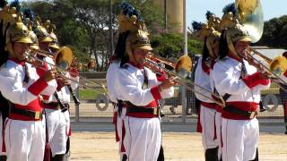 Banda Musical dos Dragões da Independência  Hino à Bandeira [upl. by Odnomyar720]