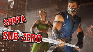 New Sub Zero Sonya Advanced Combo Guide Mortal Kombat 1 [upl. by Crespo]