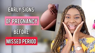 If This Is Happening YOU ARE PREGNANT  EARLY SIGNS OF PREGNANCY Before Missed Period [upl. by Hayidah]