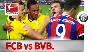 Der Klassiker  All Goals This Decade in Bayern vs Dortmund [upl. by Geiger270]