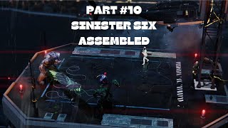 SINISTER SIX ASSEMBLED  MARVELS SPIDER MAN REMASTERED PART 10  NO COMMENTARY [upl. by Onirefes]