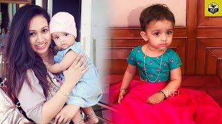 Jollydays Spoorthi Vishwas Daughter Sanvi Cute Photos  Spoorthi Vishwas Baby Photos [upl. by Forkey]