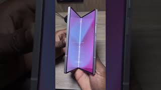 Galaxy Z fold 6 double screen Big screen soft clap trending [upl. by Jonathan941]