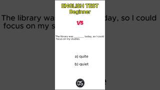 English Test Grammar A1A2 Level englishimprove testyourknowledge englishtest [upl. by Nonie458]