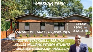 Boulder AcresGresham Park completely remodeled home property tour Enjoy amp feel free to reach out [upl. by Yanetruoc787]