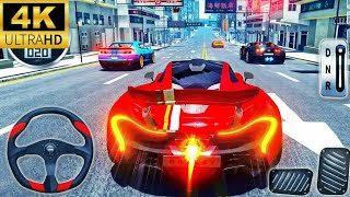 Impossible Car Stunts Driving  Sport Car Racing Simulator 2021  Android GamePlay [upl. by Tevis]